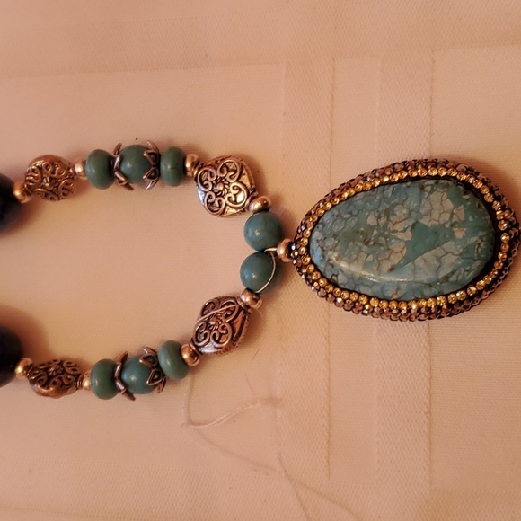 Turquoise Necklace no54 - Picture 3 of 4